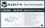 Falcon 1/48 Messerschmitt Bf-109 Set Sp�cial Verri�res