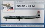 1/144 Douglas DC-7. Decals KLM