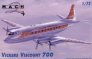 Mach 2 Vickers Viscount 700 Capitol Airlines 1/72