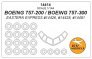 1/144 Boeing 757-200 / Boeing 757-300 masks