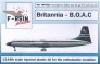 1/144 Bristol Britannia 300. Decals BOAC