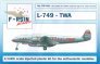 1/144 Lockheed L-049/L-749 Constellation  TWA  laser decals