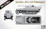 1/16 Sd.Kfz.251/22 Ausf.D Pakwagen with 75 mm Pak gun image 2