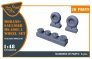 Ensemble roues Morane-Saulnier 1/48 Dora Wings