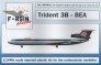 1/144 Trident 3B  BEA  silk-screened decals.