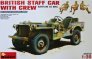 1/35 British Staff Car w/ crew BANTAM 40 BRC
