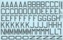 1/32 RAF Code Letters and Numbers 24 Medium Sea Grey