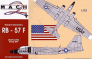 Mach 2 Martin RB-57F 1/72 Modellbausatz