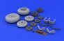 1/48 MiG-29 wheels (EDU) image 1
