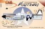 Cam Decals P-51B Mustang 1/24 'East Side Rat' Abziehbilder