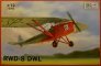 1/72 RWD-8 DWL Polish trainer plane (civilian version)