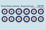 1/72 Raf National Insignia. Hawker Hurricane image 1