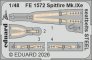 1/48 Spitfire Mk.IXe seatbelts STEEL for Airfix