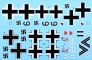 1/32 Decal Bf 109/HA-1112 1990s Airshow Star image 1