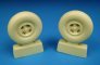 1/32 Supermarine Spitfire Mk.IX 4-Slot main wheels (Tamiya)