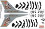 1/48 F-16C Nato Tigermeet 2005 Special Tail Art image 1