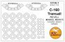 1/72 C-160 Transall Double sided and wheels masks