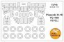 1/72 Piasecki H-16 / YC-16A paint masks
