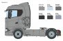 1/24 Scania S770 4x2 Normal Roof Grey Cab image 1