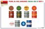 1/24 Fuel & Oil Drums 1930-50s German Type, Set 1 image 3