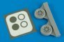 1/72 P-40M/N wheel & paint masks (ACAD)