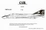 Abziehbilder 1/32 F-4N Phantom VMFA-531 f�r Tamiya F-4B