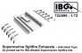 IBG Models Auspuffstutzen Spitfire Einzeltyp 1/72