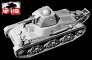1/72 Hotchkiss H35 with a 37 mm SA38 gun command tank image 2