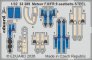 1/32 Meteor F.8/FR.9 seatbelts STEEL for Revell