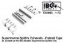 IBG Models Auspuff Spitfire Fishtail 1/72