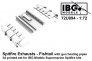 Spitfire Fishtail Auspuff mit W�rmerohren 1/72
