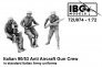 1/72 Italian 90/53 Anti Aircraft Gun Crew 3 figure