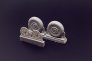 1/48 F4U Corsair Diamond Thread Wheels set image 1
