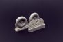 1/48 F4U Corsair Ribbed Thread Wheels set