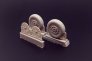 1/48 F4U Corsair Cross Thread Wheels set image 1