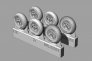 1/32 Spitfire 4 spoke wheels set 3 types, 6 pcs.