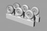 1/32 Spitfire 3 spoke wheels set 3 types, 6 pcs. image 1