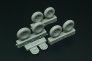 1/72 P-47N Wheels
