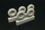 1/48 British 2-Ton 4x2 Ambulance wheels for Tamiya image 1