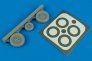 1/48 F-105 Thunderchief wheels & paint mask(TRUMP)