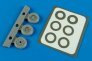 1/72 AV-8B Harrier wheels&paint masks