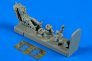 1/48 Soviet fighter pilot w/ eject.seat for MiG-25