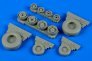 1/48 F-14B/D Tomcat weighted wheels (HOBBYB)