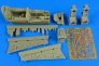 1/48 F-4D Phantom II (early v.) cockpit set (ACAD)