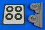 1/72 C-47 Skytrain wheels & paint masks (AIRF) image 1