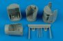 1/48 Heinkel He 219A-7 main wheel bays (TAMIYA)