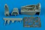 1/72 A-7E Corsiar II (early v.) cockpit set (HOBBY BOSS)