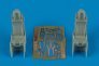 1/72 ACES II ejection seat late v.