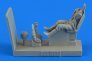 1/48 Soviet Fighter Pilot with seat for I-153