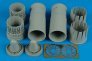 1/32 EF 2000A early exhaust nozzles TRUMPETER